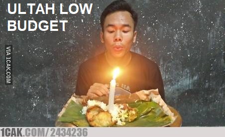 Meme lucu hari ulang tahun waktu tiup lilin, bikin kamu ketawa ngakak
