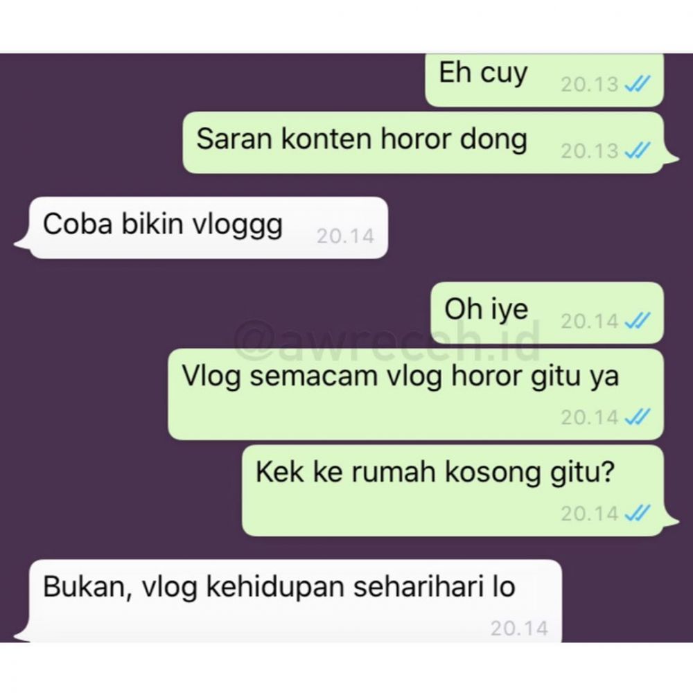 10 BUKTI KALAU ORANG B3GO NGE CHAT JANGAN DILAWAN!