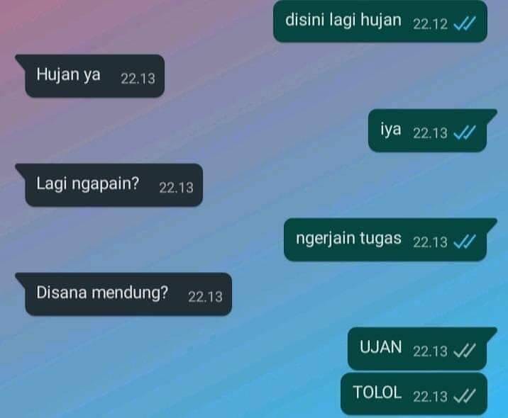 10 BUKTI KALAU ORANG B3GO NGE CHAT JANGAN DILAWAN!