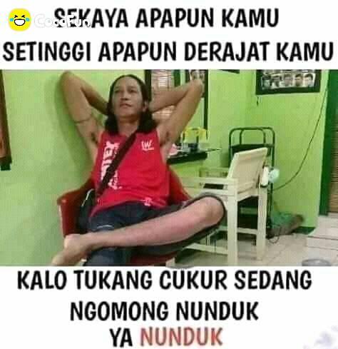 10 Meme Kocak Cukur Rambut, Ngakak Sampe Jedotin Pala Ke Tembok