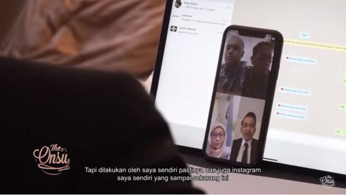 Ruben Onsu Jalani Sidang Proposal Virtual, Pake Sendal Lho!