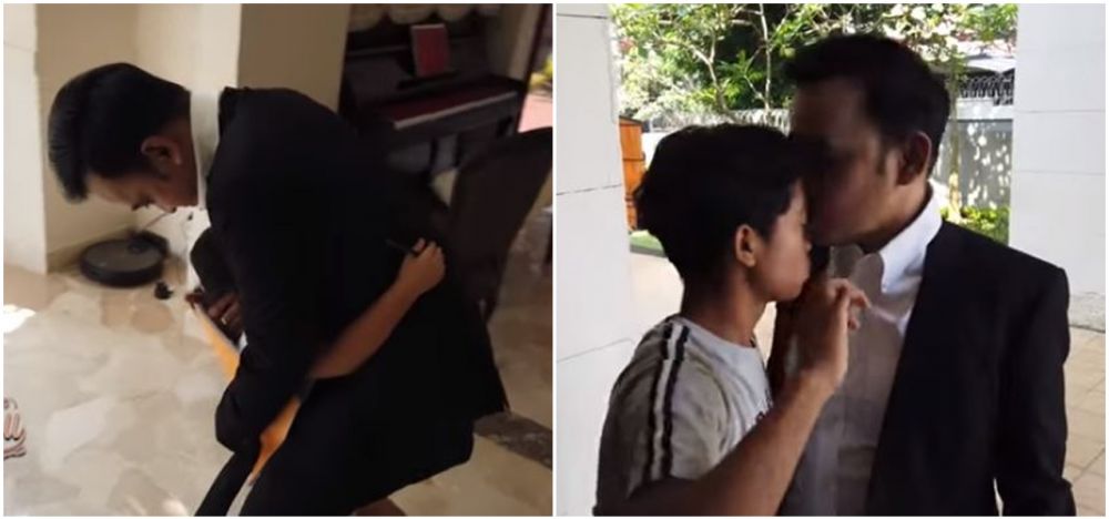 Ruben Onsu Jalani Sidang Proposal Virtual, Pake Sendal Lho!