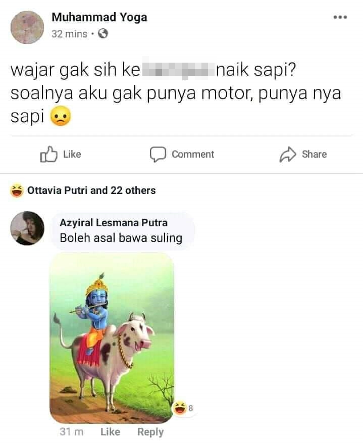 KUMPULAN STATUS FACEBOOK LUCU, BIKIN AUTO NGAKAK
