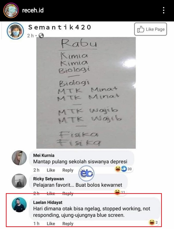 10 STATUS RECEH FACEBOOK PART 2
