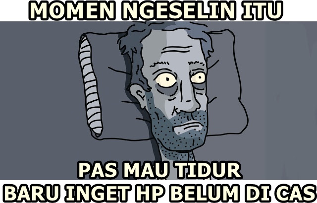 8 MEME MOMEN LUCU SEBELUM TIDUR INI, BIKIN BIBIR TERPELANTING