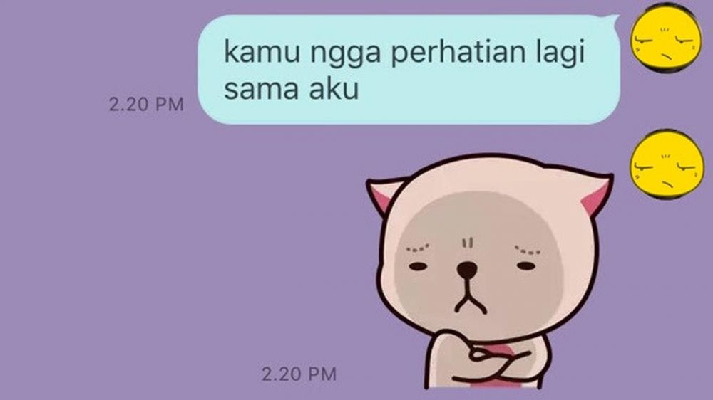 Chat sama cewek pas PMS ini bikin cowok harus berpikir keras