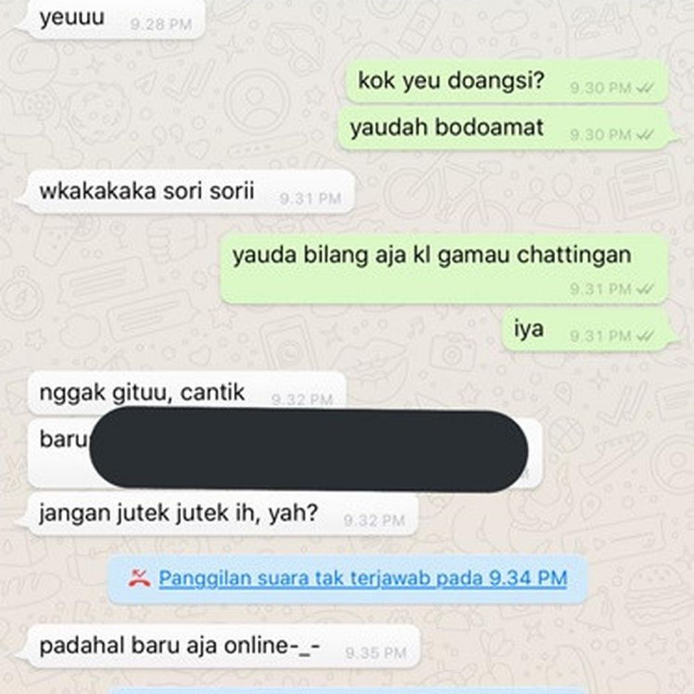 Chat sama cewek pas PMS ini bikin cowok harus berpikir keras