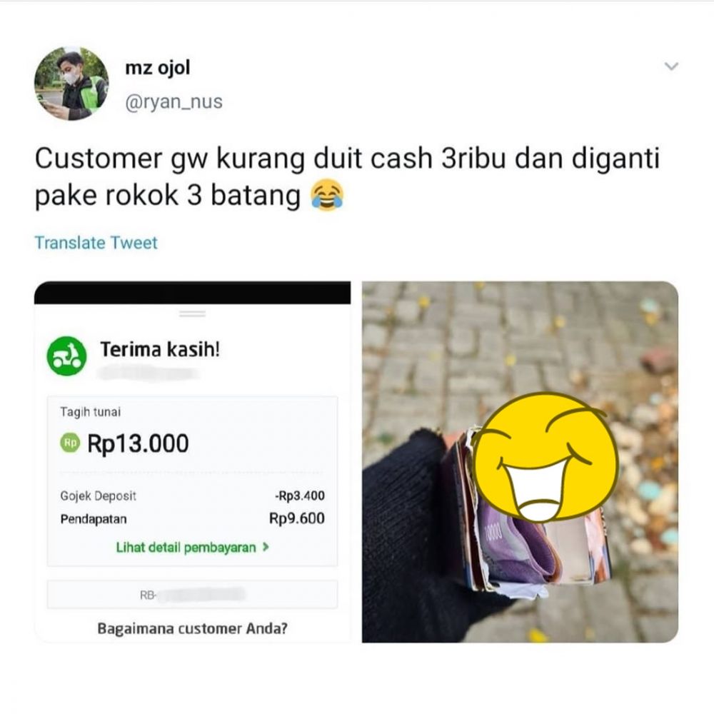 10 SUKA DUKA JADI DRIVER OJEK ONLINE, KADANG SUKA BECANDA