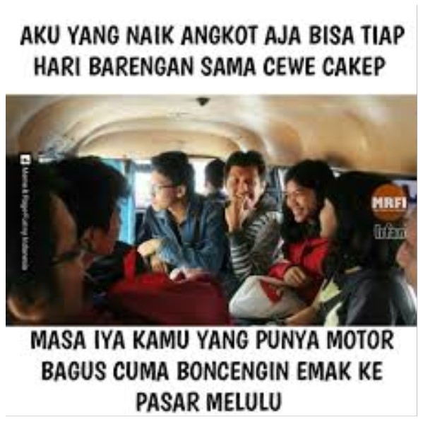 10 MEME LUCU MOMEN NAIK ANGKOT, KOCAKNYA BIKIN TEPUK JIDAT