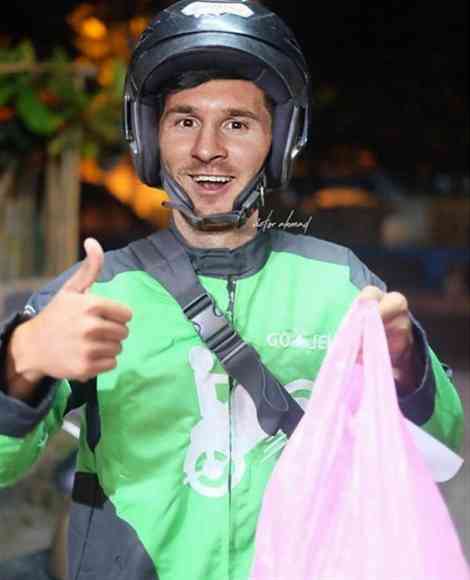 9 FOTO LUCU MESSI BANTING SETIR JADI PROFESI LAIN, KOCAK ABIS