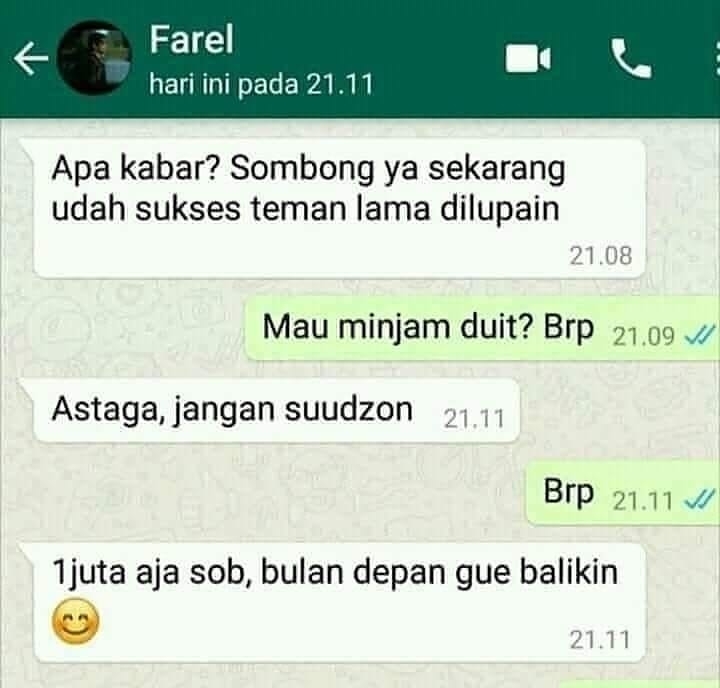 Teman yang Lama Menghilang Lalu Tiba-tiba Menghubungi, Mau Apa Ya?