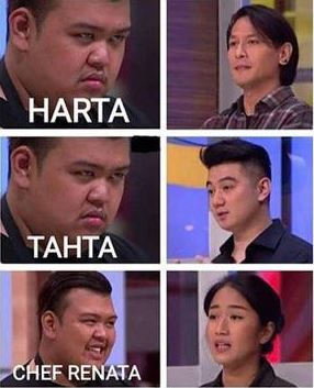 10 Meme pelesetan 'harta, tahta, wanita' ini bikin ketawa ngakak