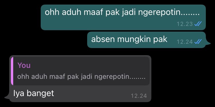 Balasan chat terlalu jujur dari dosen ini bikin anda gagal paham Balasan chat terlalu jujur dari dosen ini bikin anda gagal paham