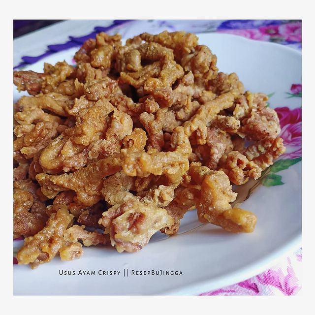 Recomended.. Resep usus goreng renyah dan gurih, auto nggak berhenti ngunyah!!