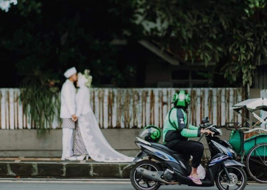 Potret lucu prewedding gagal ini bikin pengantin senyum-senyum sendiri