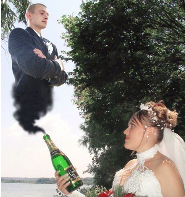 Potret lucu prewedding gagal ini bikin pengantin senyum-senyum sendiri