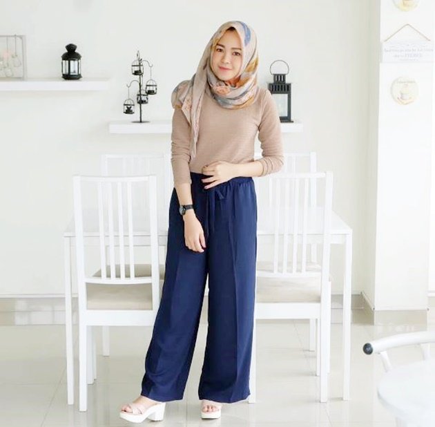 wah ini style celana untuk sista hijabers di tahun 2020 