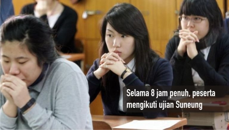 Ujiannya 8 Jam, Belajarnya 12 Tahun! Budaya Belajar Siswa Korea Patut Diteladani