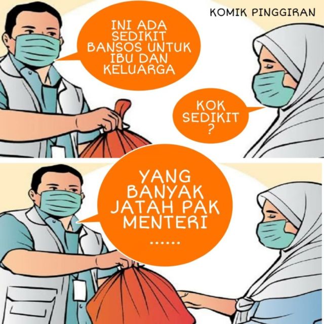 5 Meme Korupsi Bansos Juliari Batubara, Nomer Satu Paling Bikin Ngakak