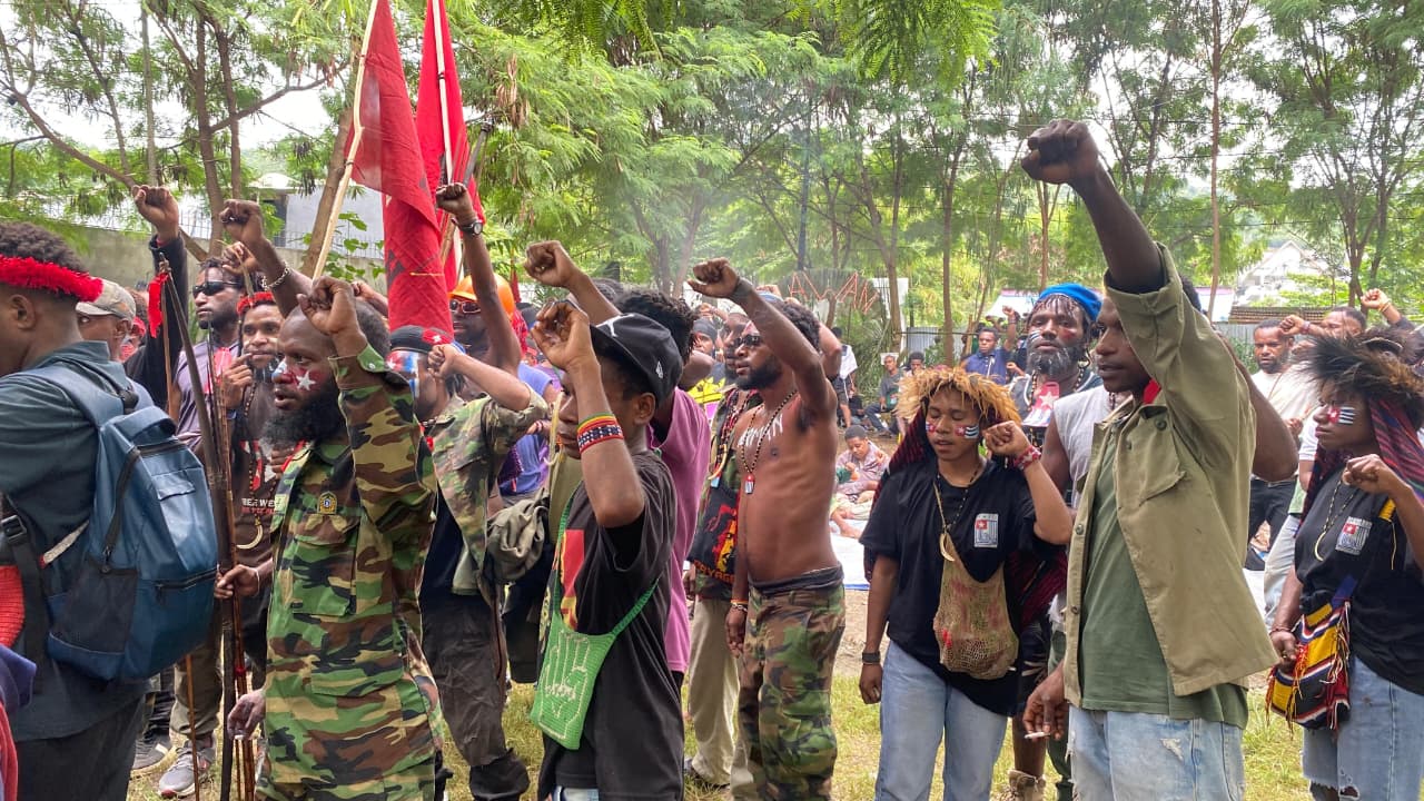 KNPB Serukan Referendum Jalan Terbaik Penyelesaian Pelanggaran HAM di Papua