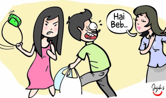 Dasarnya Doyan Main Perempuan, tapi Selalu Pakai Alasan Anak