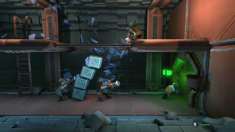 Rochard : Bermain-main dengan Gravitasi dalam side-scrolling 2D