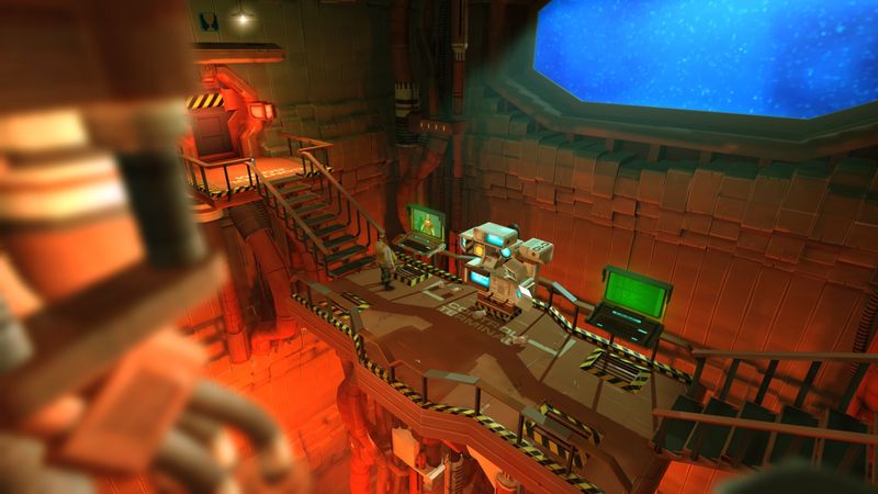 Rochard : Bermain-main dengan Gravitasi dalam side-scrolling 2D