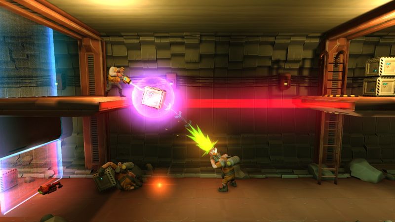 Rochard : Bermain-main dengan Gravitasi dalam side-scrolling 2D