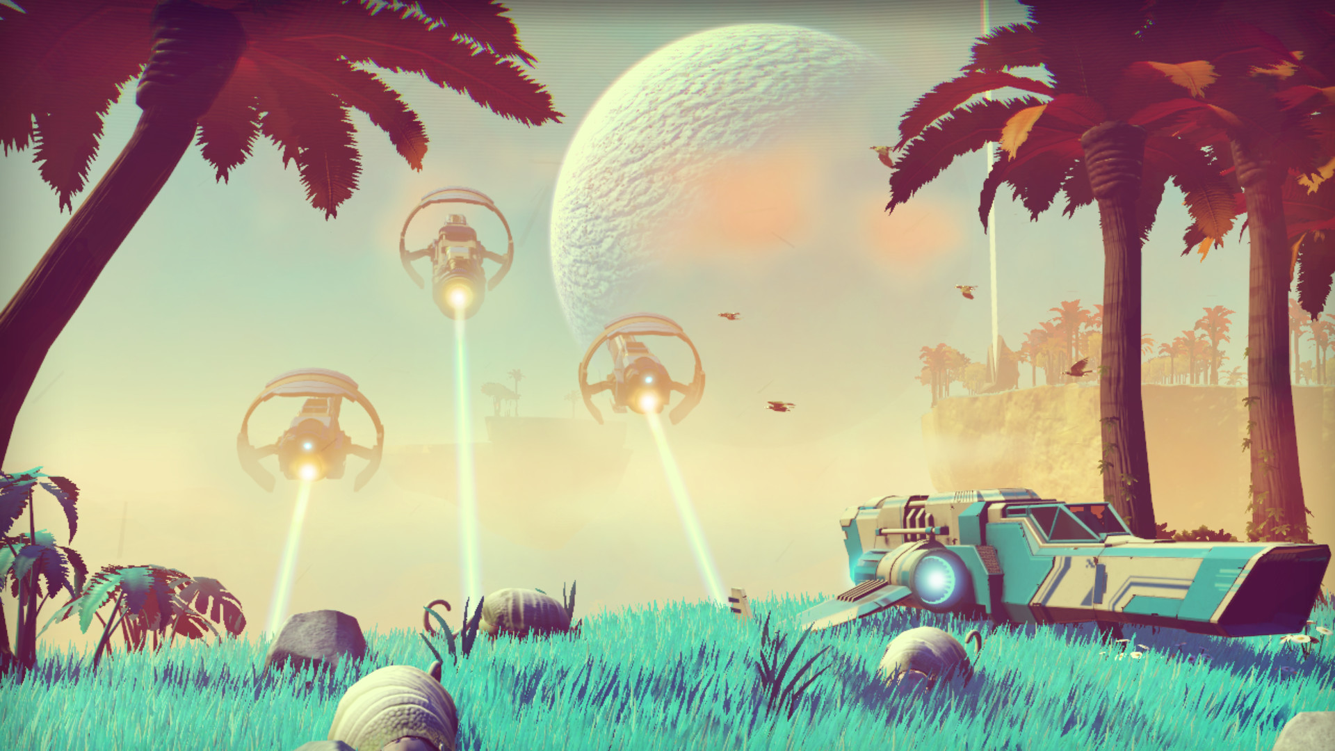 No Man's Sky | Dinosaurs & Space Combat