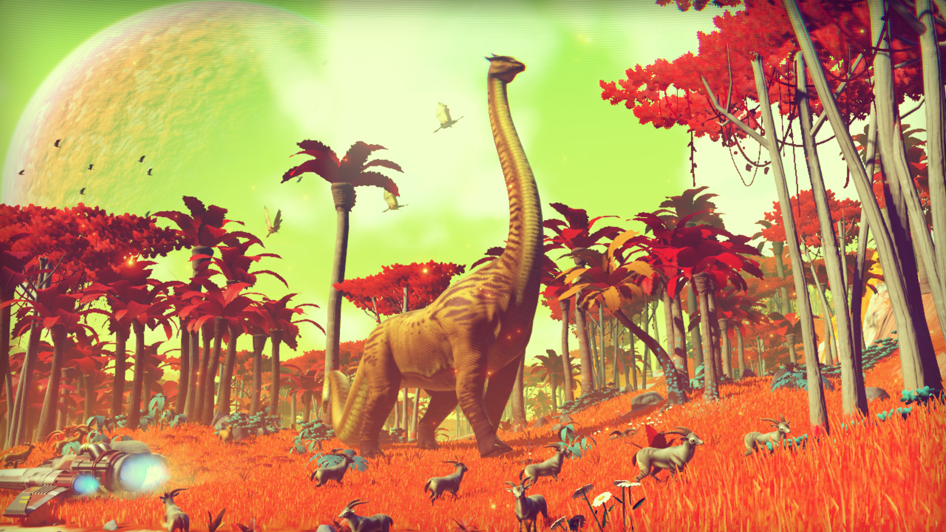 No Man's Sky | Dinosaurs &amp; Space Combat