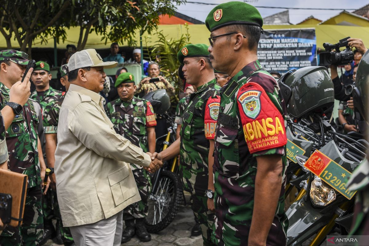 TNI Jelaskan Babinsa Data Warga yang Didatangi Prabowo: Untuk Bedah Rumah