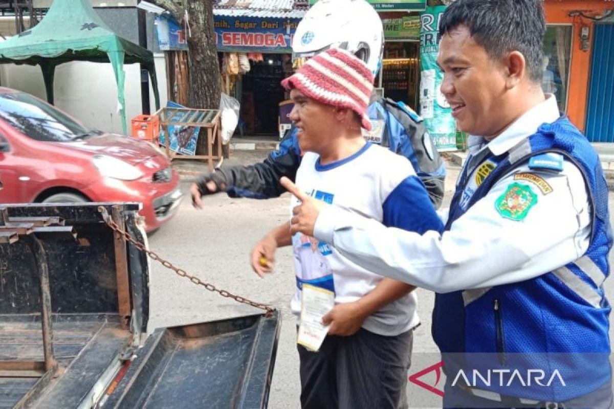 Dishub Kota Medan tangkap 39 orang juru parkir pelaku pungli