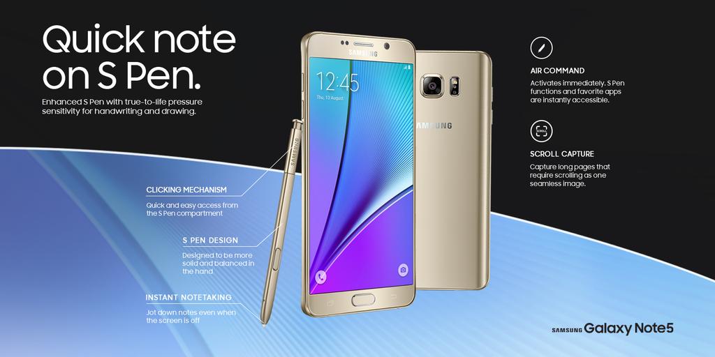 Galaxy Note 5: Lapak termurah dari gadget ini gan