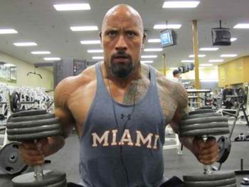 foto dwayne johnson (The Rock) dari cupu ke sangar !!!