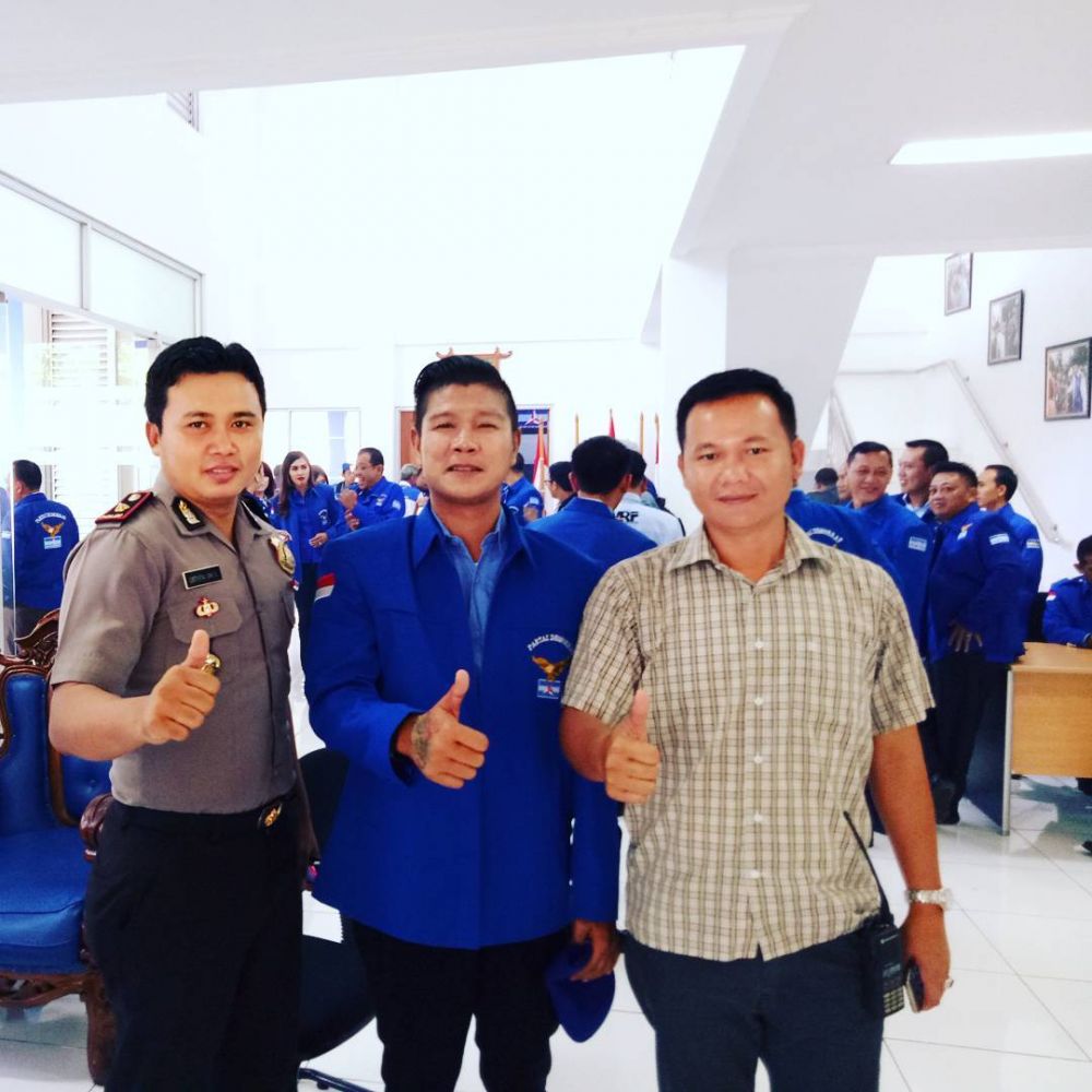 Usai tersangkut kasus KDRT, Andika Kangen Band gabung Partai Demokrat