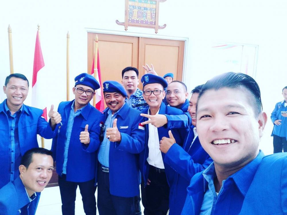 Usai tersangkut kasus KDRT, Andika Kangen Band gabung Partai Demokrat