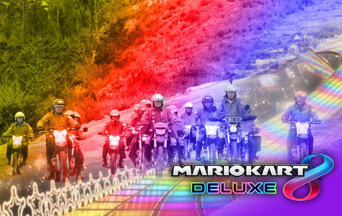 10 Editan foto Jokowi saat naik motor trail ini kocak abis