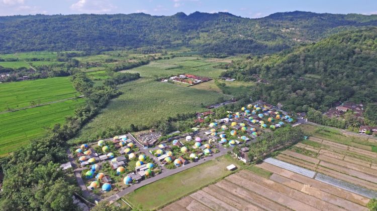 Kampung 'Teletubbies' Jogja jadi penuh warna, yuk tengok seperti apa?