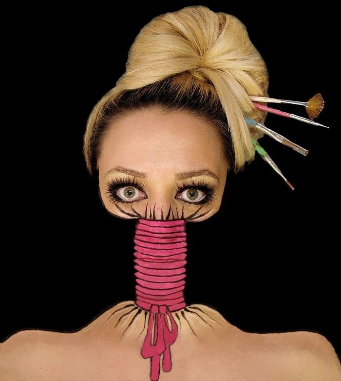 17 Ilusi makeup karya cewek ini bikin kamu melotot kagum