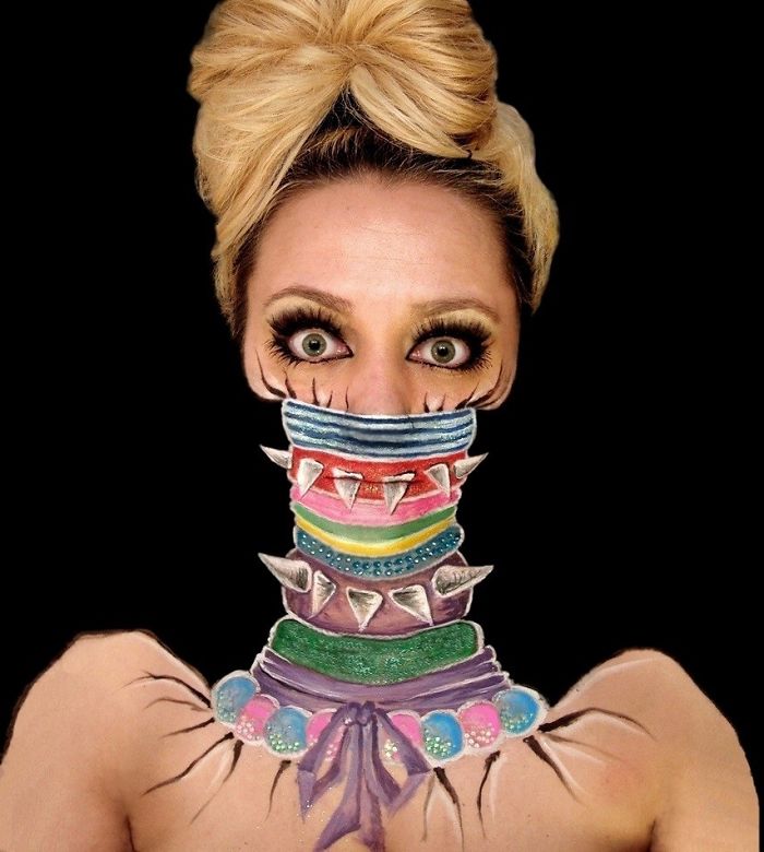 17 Ilusi makeup karya cewek ini bikin kamu melotot kagum