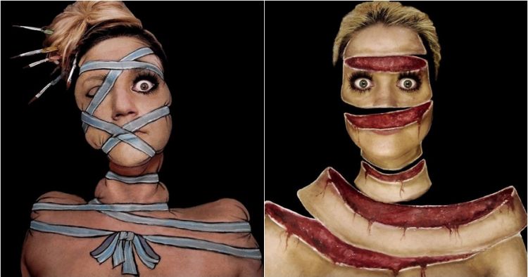 17 Ilusi makeup karya cewek ini bikin kamu melotot kagum