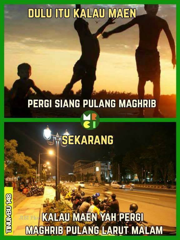 10 Meme 'jaman old vs jaman now' ini lucu dan juga bikin nostalgia