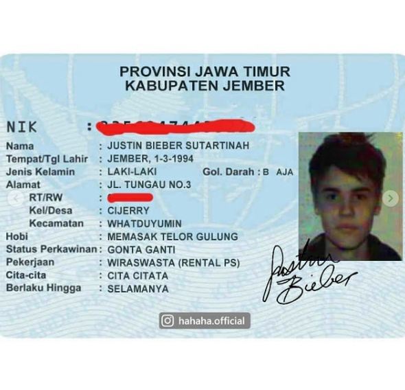 Ini dia E-KTP Pesohor Dunia Made In Indonesia Gan