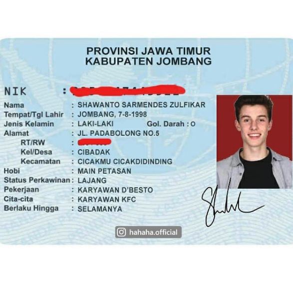 Ini dia E-KTP Pesohor Dunia Made In Indonesia Gan