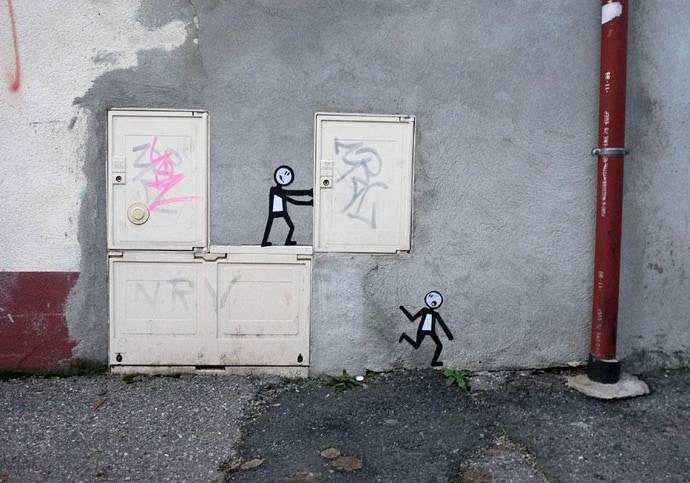 Creative Street Art Works by OakoAk