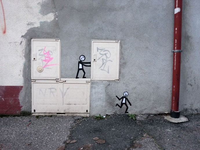 Creative Street Art Works by OakoAk