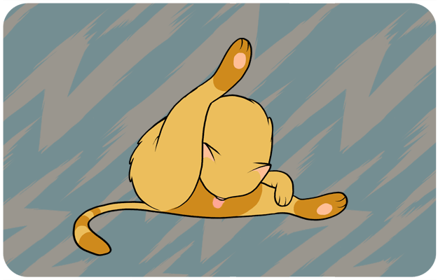 ๑ 15 Kelakuan Kucing di gambarkan pake GIFs ๑