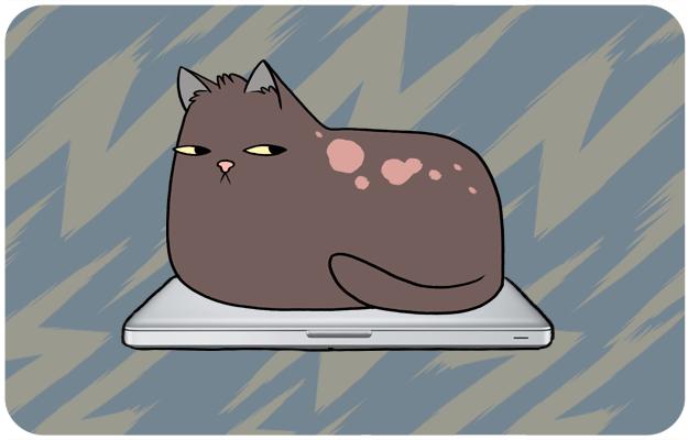 ๑ 15 Kelakuan Kucing di gambarkan pake GIFs ๑