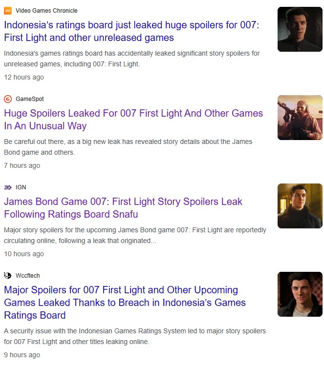 IGRS di sorot media luar negeri karena isu kebocoran data game yang belum rilis!