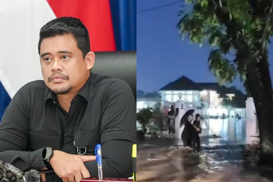 Rumah Bobby &amp; Kahiyang Diterjang Banjir, Sang Gubernur Tetapkan Status Darurat 